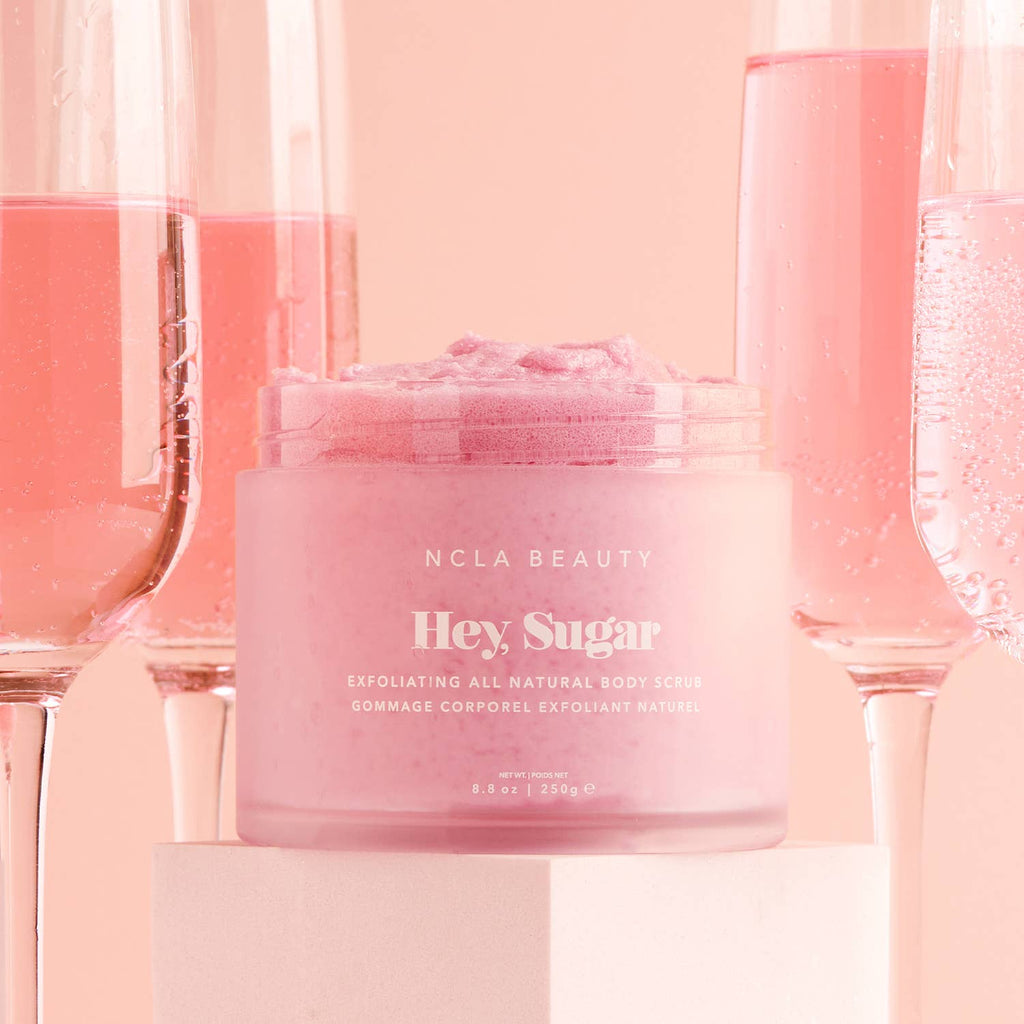 HEY SUGAR GOMMAGE CORPS CHAMPAGNE ROSE 250 g